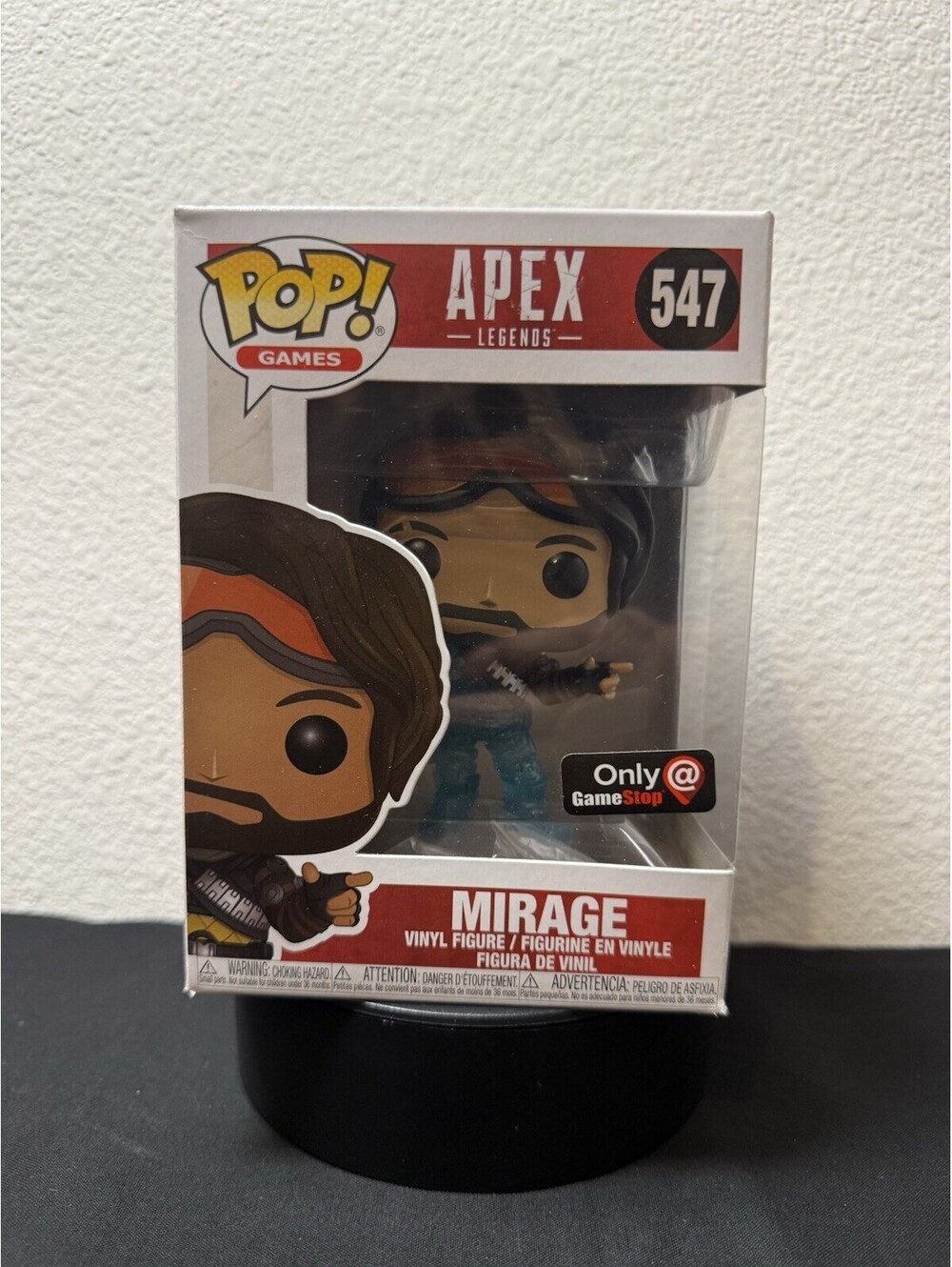 Funko Pop! Vinyl: Apex Legends - Mirage (Translucent) GameStop (Exclusive) # 547